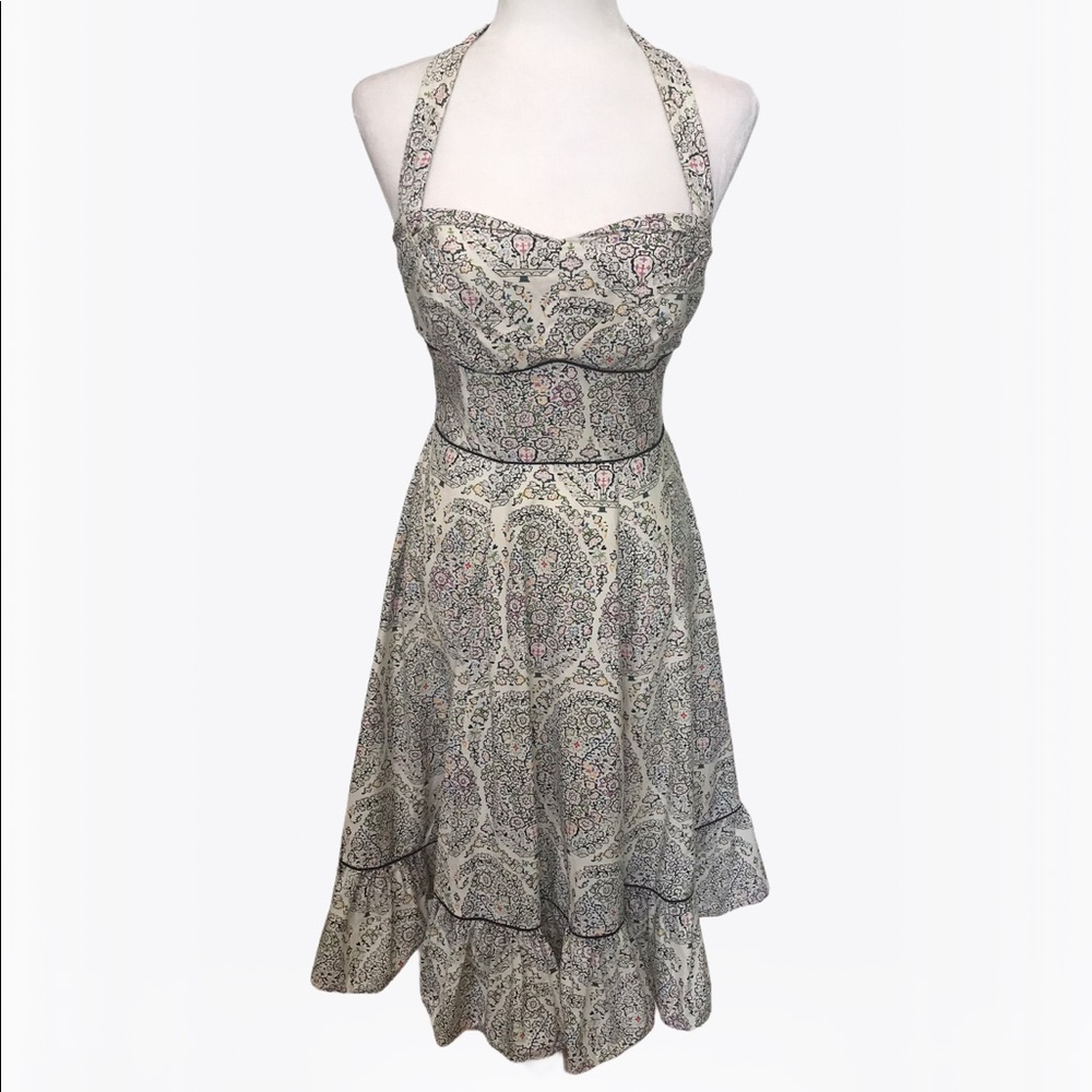Anthropologie Girls From Savoy Midi Dress - 2/4 - Picture 3 of 17